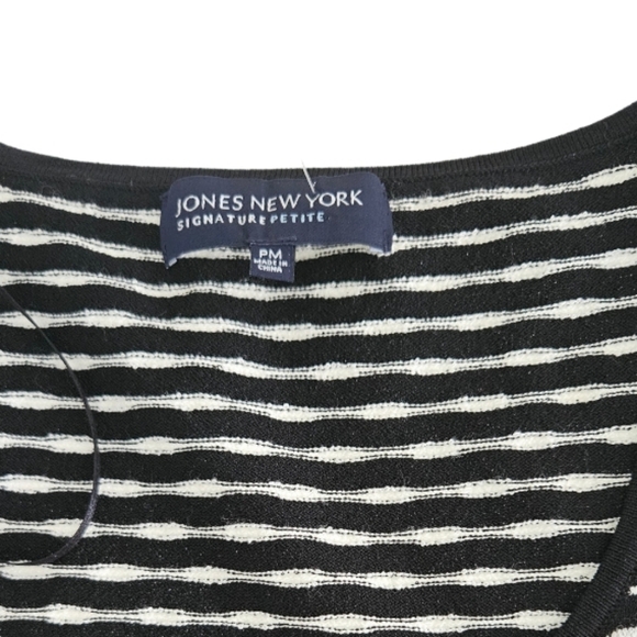 NWT Jones New York Knit Micro Pattern Tank - Picture 5 of 8